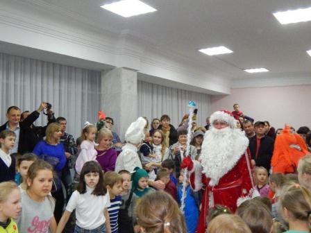 «Снежная история» для маленьких тбилисцев