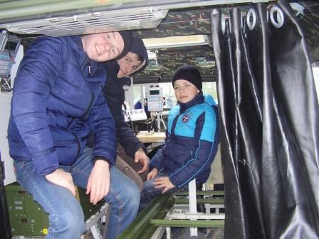 Тбилисские школьники посетили военную часть в Молькино