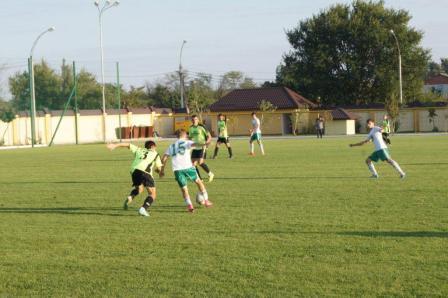 «Кубанская корона» обыграла динской «Олимп» со счетом 4:0