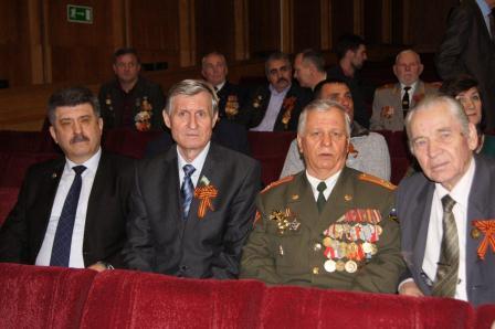 Тбилисцы приняли участие в краевом концерте ко Дню защитника Отечества