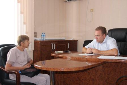 Глава Тбилисского района провел прием граждан