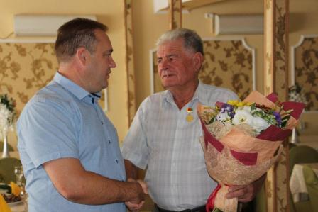 Почетный гражданин Тбилисского района отмечает 80-летний юбилей