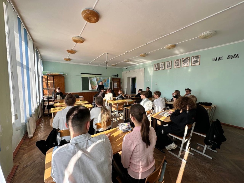 Школьники Тбилисского района приняли участие в «Избирательном марафоне»