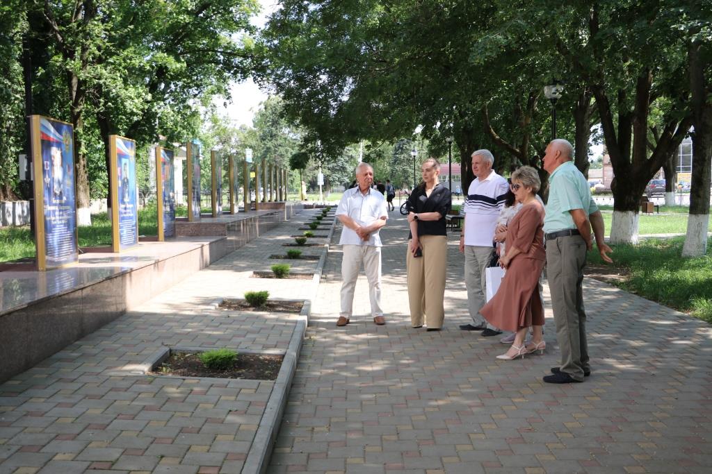 Станицу Тбилисскую, свою малую Родину, посетил Герой Российской Федерации Алексей Иванович Фабрый
