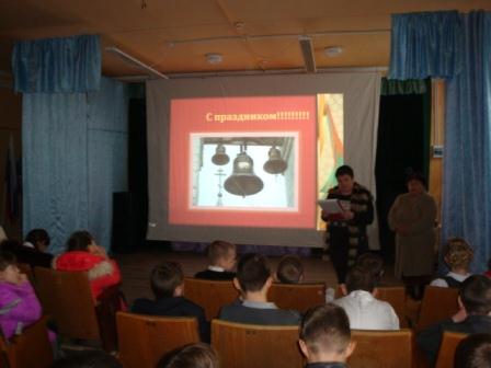В Ловлинской школьникам рассказали о празднике Сретения господня