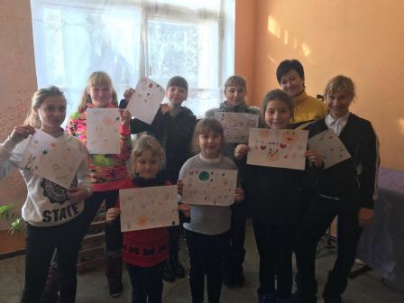 Юных ловлинцев порадовала программа «Оранжевое 