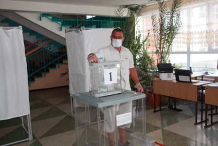 В Тбилисском районе началось голосование по поправкам в Конституцию