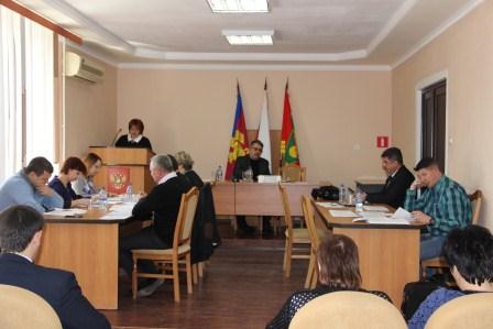 Состоялась очередная сессия Совета Тбилисского района