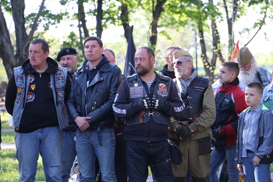 В Тбилисском районе прошел епархиальный мотопробег