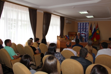 Депутат Госдумы посетил Тбилисский район