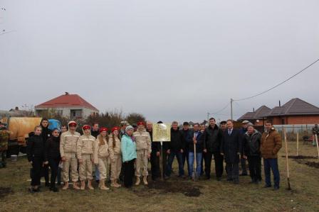 В Тбилисской заложили аллею в честь 30-летия вывода советских войск из Афганистана