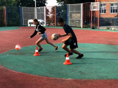 В Нововладимировской депутаты провели спортивно-игровую программу