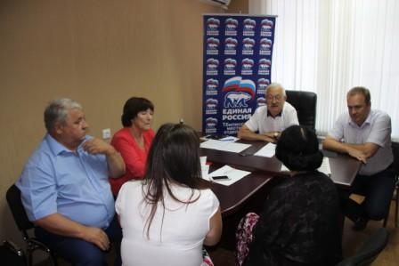 Депутат Госдумы РФ Алексей Езубов в Тбилисском районе 