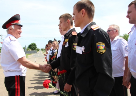 Атаман Кубанского казачьего войска посетил Тбилисский район