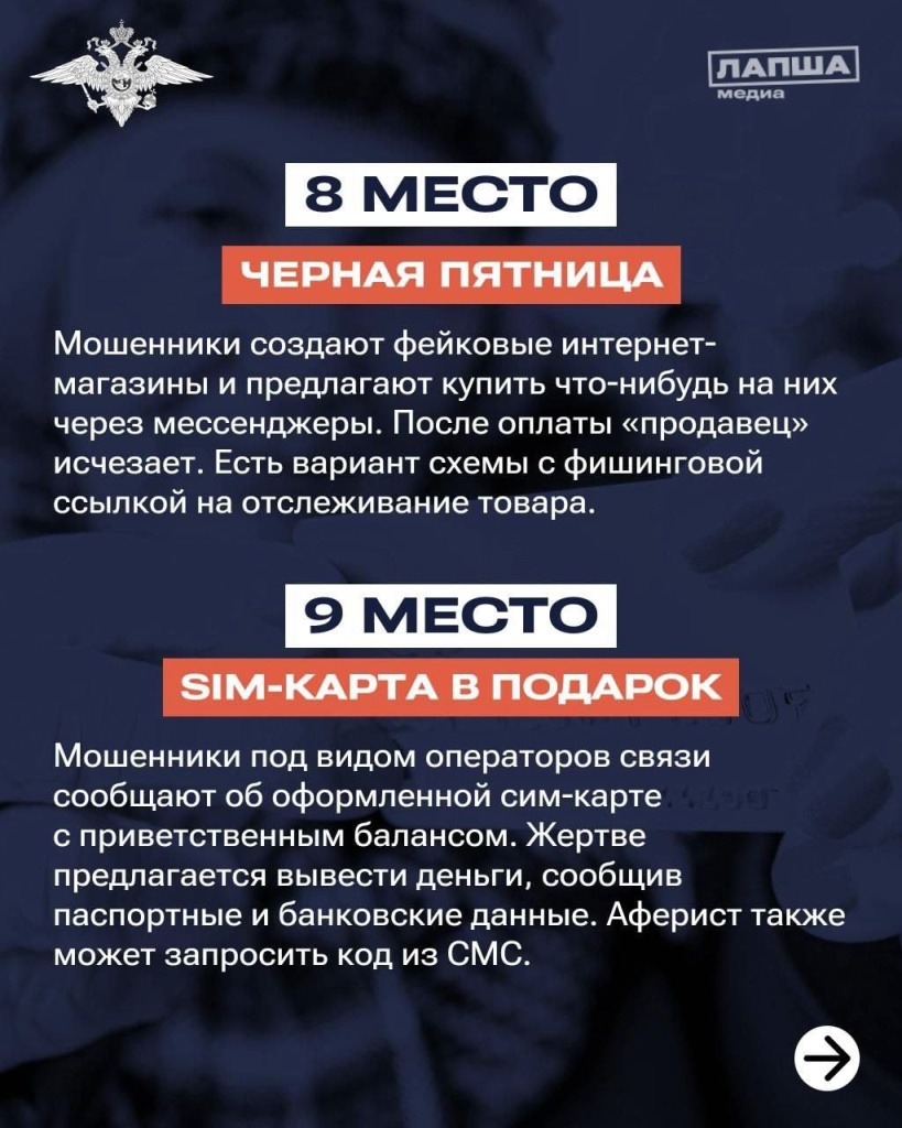 Мошеннические схемы