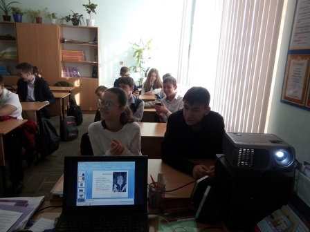В седьмой школе прошло мероприятие, посвященное творчеству Антона Павловича Чехова