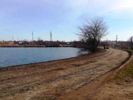 В Тбилисском районе прогейдировали полотна дамб