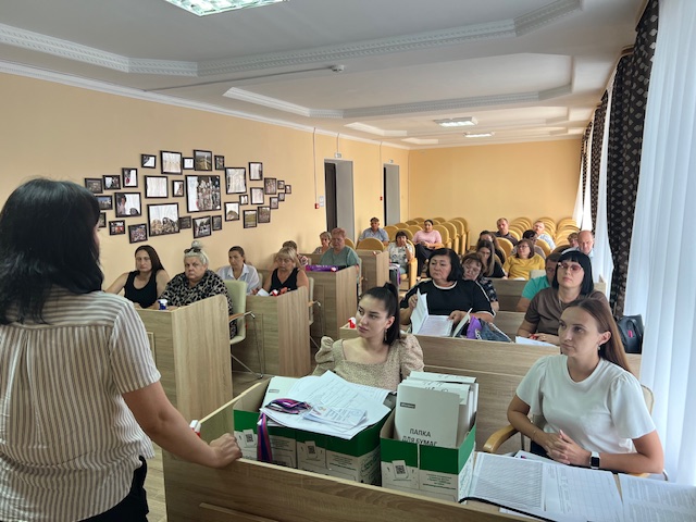 Избирательная комиссия Тбилисская провела ряд обучающих семинаров Избирательная комиссия Тбилисская провела ряд обучающих семинаров