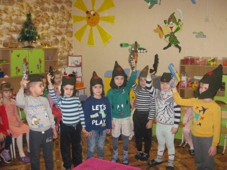 Воспитанники детского сада «Улыбка» узнали, как освобождали район от захватчиков