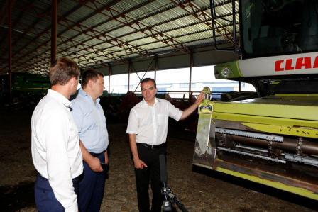 Тбилисский район посетил губернатор Краснодарского края