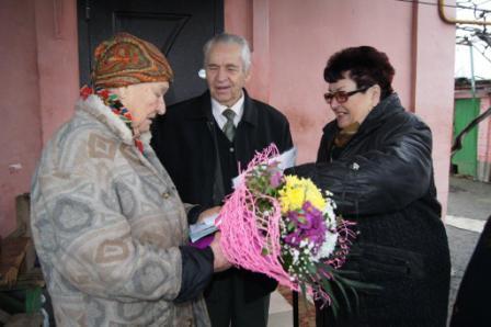 Жительница Тбилисского района отметила 90-летие