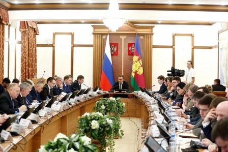 В Краснодарском крае обсудили реализацию приоритетных проектов края в 2019 году