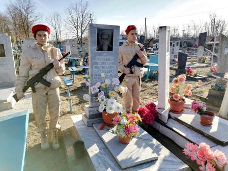 В Тбилисском районе почтили память погибших и умерших участников войны в Афганистане