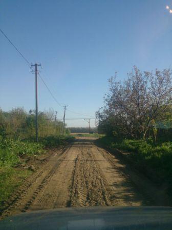 В Зиссермановском прогрейдировали дорогу