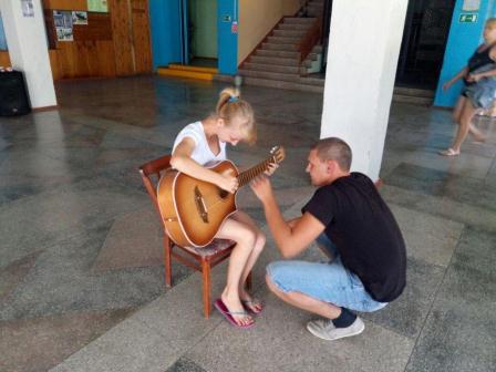 В Ловлинской для детей провели развлекательную программу