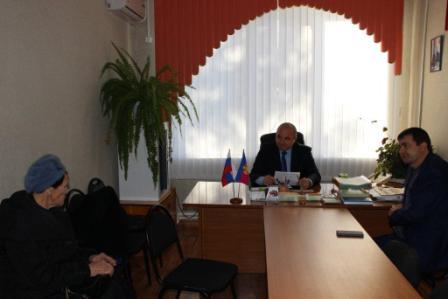 Прием граждан по личным вопросам