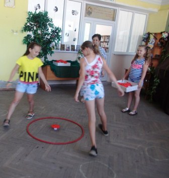 В детской библиотеке состоялось театрализованное открытие лагеря дневного пребывания СОШ №1