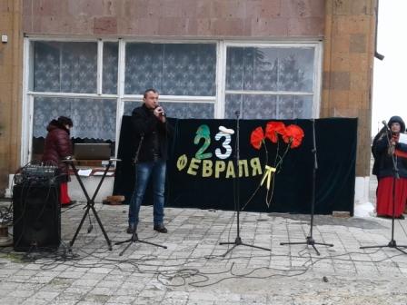 В Ловлинской прошел концерт, посвященный Дню защитника Отечества