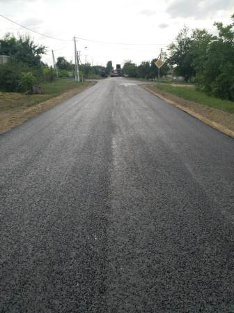 В районе ремонтируют дороги