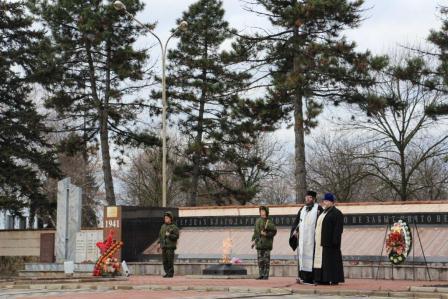 Тбилисцы почтили память погибших в Чеченской Республике