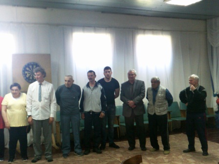 В клубе «Успех» прошли турниры по шашкам и настольному теннису